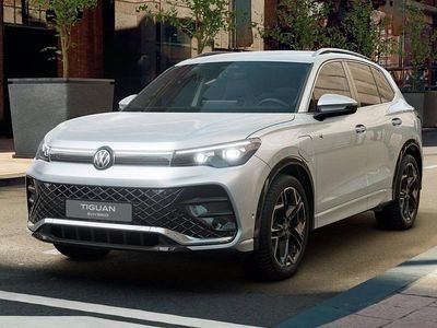 Nuova VW Tiguan R-line Plus 204 CV (150 kW) 2026 Dolomite silver metallizzato SUV