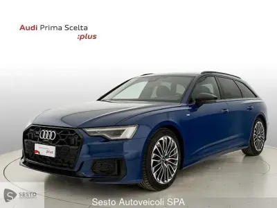 Usata Audi A6 S-Line 367 CV (269 kW) 2024 Blu Station wagon