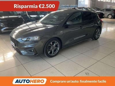 Usata Ford Focus ST-Line 120 CV (88 kW) 2020 Grigio Berlina