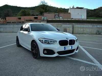 Usata BMW 116 M Sport 116 CV (85 kW) 2017 Bianco Utilitaria