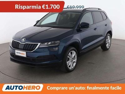 Usata Skoda Karoq Executive 150 CV (110 kW) 2019 Blu SUV