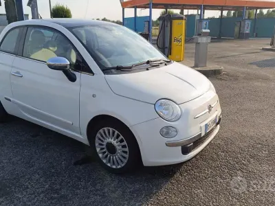 Usata Fiat 500 Lounge 69 CV (50 kW) 2008 Bianco Berlina