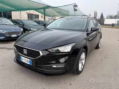 Usata Seat Leon Style 116 CV (85 kW) 2023 Nero Station wagon