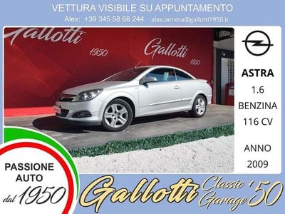 Usata Opel Astra Cabriolet 116 CV (85 kW) 2009 Argentometall Cabrio