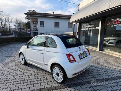 Usata Fiat 500C Dolcevita 69 CV (50 kW) 2020 Beige Cabrio