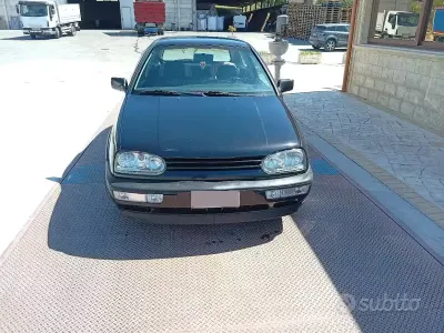 Usata VW Golf III GT 101 CV (74 kW) 1995 Nero Berlina