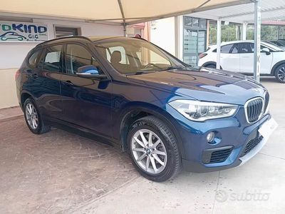 Usata BMW X1 Advantage 150 CV (110 kW) 2019 Blu SUV