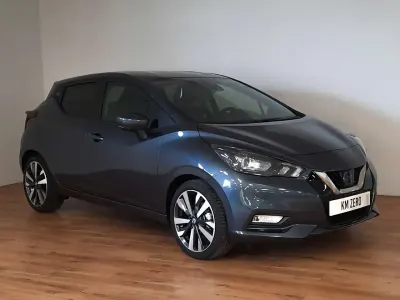 Usata Nissan Micra Tekna 125 CV (91 kW) 2022 Gray Utilitaria