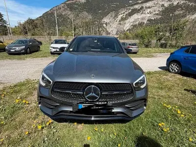 Usado Mercedes GLC220 194 CV (142 kW) 2022 Gris SUV