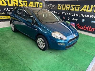 Usata Fiat Punto Evo Dynamic 69 CV (50 kW) 2014 Verde petrolio Utilitaria