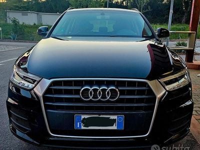 Usata Audi Q3 120 CV (88 kW) 2016 Nero SUV