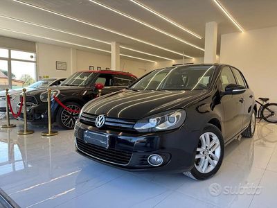 Usata VW Golf VI Highline 140 CV (102 kW) 2010 Nero Utilitaria