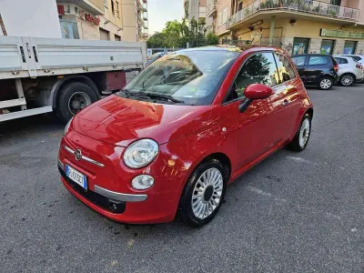 Usata Fiat 500 Lounge 95 CV (69 kW) 2010 Rosso Utilitaria