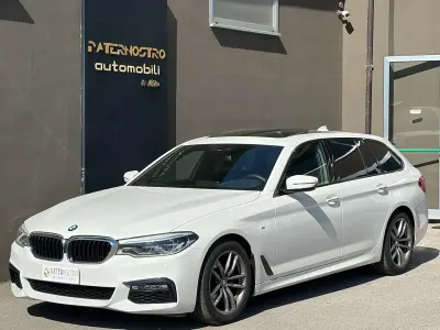 Usata BMW 520 M Sport 190 CV (139 kW) 2019 Bianco Station wagon
