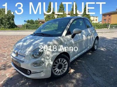 Usata Fiat 500 Lounge 80 CV (58 kW) 2018 Bianco Utilitaria