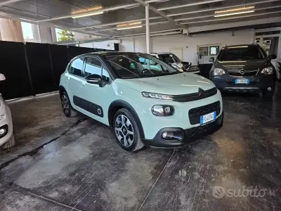 Usata Citroën C3 Shine 75 CV (55 kW) 2017 Verde Berlina