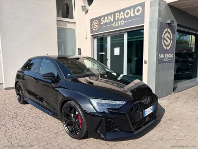 Usata Audi RS3 400 CV (294 kW) 2025 Nero Berlina