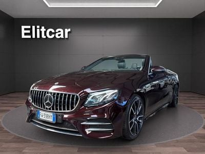 Usata Mercedes E220 Premium Plus 194 CV (142 kW) 2018 Bordeaux Cabrio