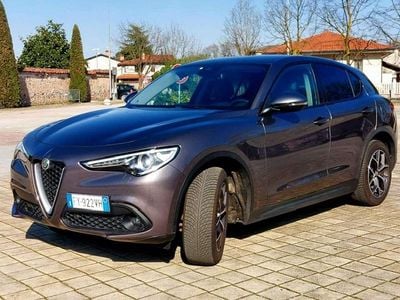 Usata Alfa Romeo Stelvio Lusso 209 CV (153 kW) 2019 Grigio SUV