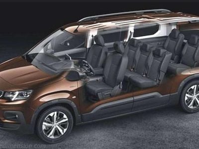Usata Peugeot Rifter GT-line 133 CV (97 kW) 2020 Marrone Monovolume