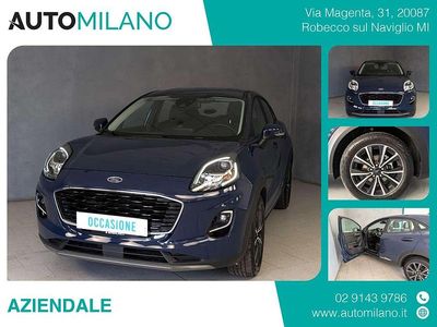 Usata Ford Puma Titanium 125 CV (91 kW) 2024 Blu/azzurro SUV