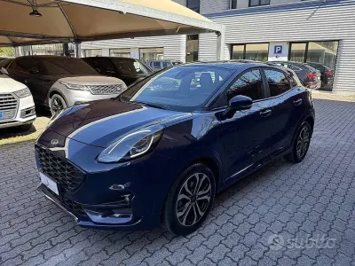 Usata Ford Puma Titanium 125 CV (91 kW) 2022 Blu/azzurro SUV