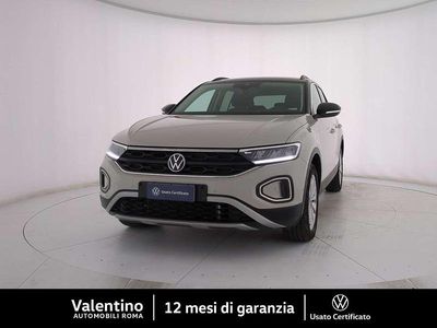 Usata VW T-Roc Life 150 CV (110 kW) 2022 Beige SUV