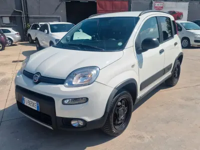 Usata Fiat Panda 4x4 S 95 CV (69 kW) 2017 Bianco Utilitaria