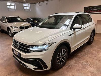 Usata VW Tiguan R-line 150 CV (110 kW) 2021 Bianco SUV