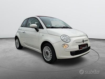 Usata Fiat 500 69 CV (50 kW) 2010 Bianco Cabrio