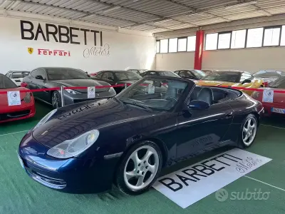 Usata Porsche 996 300 CV (220 kW) 1998 Bluazzurro Cabrio