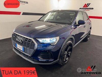 Usata Audi Q3 Advanced 150 CV (110 kW) 2021 Blu SUV