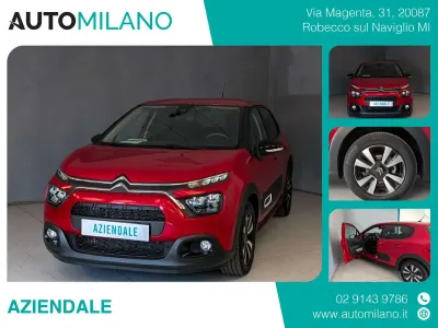 Usata Citroën C3 PureTech 110 CV (80 kW) 2024 Rosso Berlina