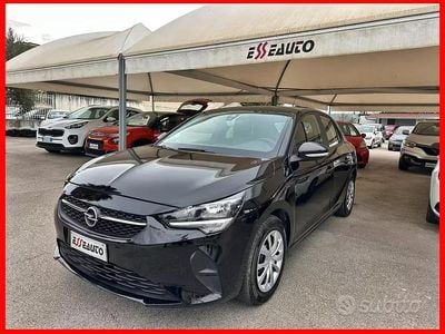 Usata Opel Corsa Edition 74 CV (54 kW) 2020 Nero Utilitaria