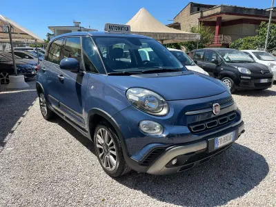 Usata Fiat 500L Cross 95 CV (69 kW) 2018 Blu/azzurro Monovolume