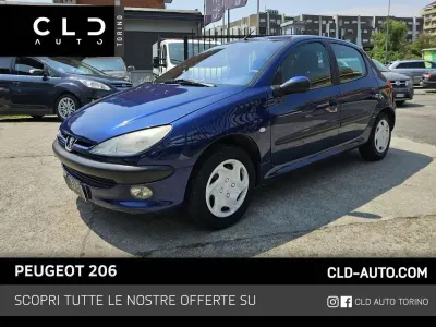Usata Peugeot 206 68 CV (50 kW) 2002 Blu/azzurro Berlina