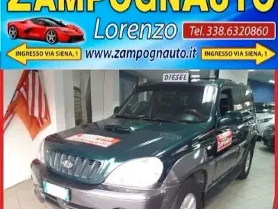 Usata Hyundai Terracan Premium 150 CV (110 kW) 2003 Verde SUV