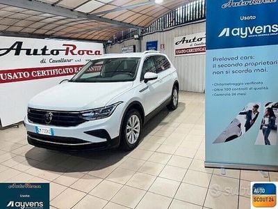 Usata VW Tiguan Life 150 CV (110 kW) 2022 Bianco SUV