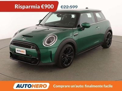Usata Mini Cooper S Essential 178 CV (130 kW) 2021 Verde Utilitaria
