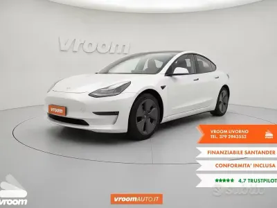 Usata Tesla Model 3 Standard Range 88 kW (120 CV) 2021 Bianco Berlina