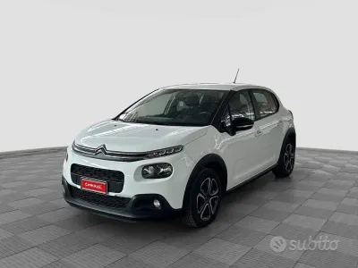 Usata Citroën C3 Feel 83 CV (61 kW) 2019 Bianco Utilitaria