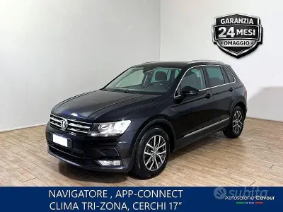 Usata VW Tiguan Business 116 CV (85 kW) 2017 Nero SUV