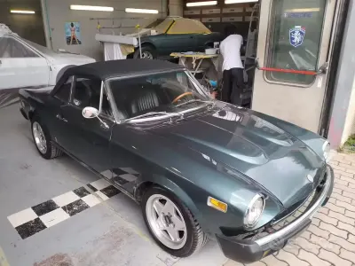 Usata Fiat 124 Spider Sport 1970 Verde Cabrio