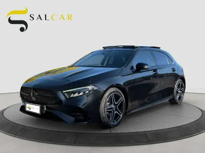Usata Mercedes A180 AMG Line Premium Plus 116 CV (85 kW) 2024 Nero Berlina