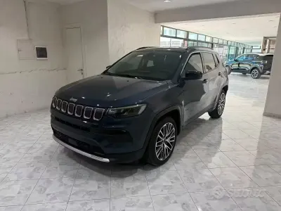 Usata Jeep Compass Limited 131 CV (96 kW) 2022 Blu SUV