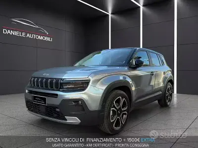 Usata Jeep Avenger Summit 101 CV (74 kW) 2023 Nero SUV