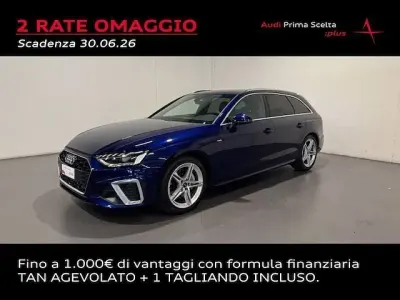 Usata Audi A4 S-Line 204 CV (150 kW) 2024 Blu Station wagon