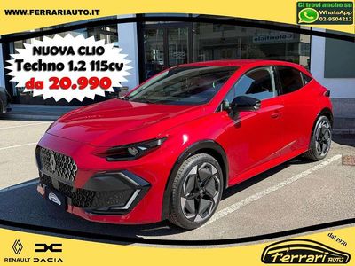 Nuova Renault Clio V Techno 114 CV (83 kW) 2026 Blu iron Berlina