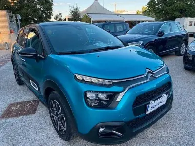 Usata Citroën C3 PureTech 83 CV (61 kW) 2022 Blu Utilitaria