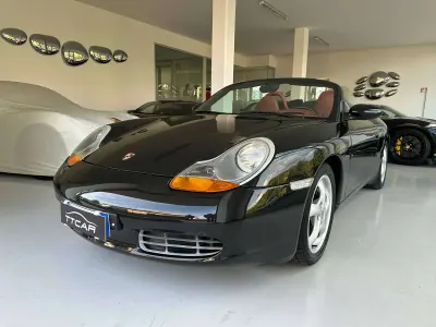 Usata Porsche Boxster 204 CV (150 kW) 1998 Schwarz metallic Cabrio